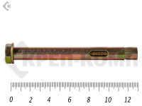 Анкер болт болтом м10 12х130 (5шт)