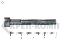 Винт с внутренним шестигранником,цинк DIN912 8 х40 пр.8,8 (1200шт)