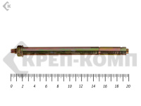 Анкер двойного распирания м10 14х200 (25шт)