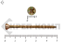 Саморезы для деревянных полов с алмазным наконечником HIMTEX 3.5х50 мм (200 шт)