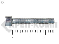 Винт с внутренним шестигранником,цинк DIN912 6 х25 (35шт)