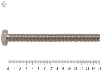 Болты с полной резьбой, нержавеющие DIN933 А2 6х150 (10шт)