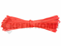 Веревка  3 мм, полипропиленовая вязанная, КРАСНЫЙ (20 м)