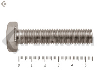 Болты с полной резьбой, нержавеющие DIN933 А2 10х 55 (5шт)