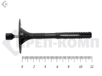 Дюбель "Гриб" с металлическим стержнем и термомостом 10х120 IZM LF (700шт)