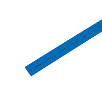 Трубка термоусадочная усадка 2:1 (8) 1м синяя REXANT (шт)