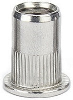 Заклепка резьбовая М3 L9,0  цилиндрический бортик, НЕРЖАВЕЙКА, МОСКРЕП (100шт)