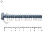 Болт полная резьба, цинк DIN933 6х100 пр.8,8 (3кг/155) – фото