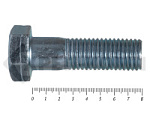 Болты DIN 931, с неполной резьбой, цинк, 24х 80 мм пр.8.8 МОСКРЕП (20 кг/49) – фото