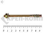 Анкер клиновой, желтый цинк 6х 95 (100шт) – фото